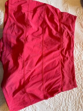 lululemon athletica Hot Pink Performance Skirt with Built-In Liner